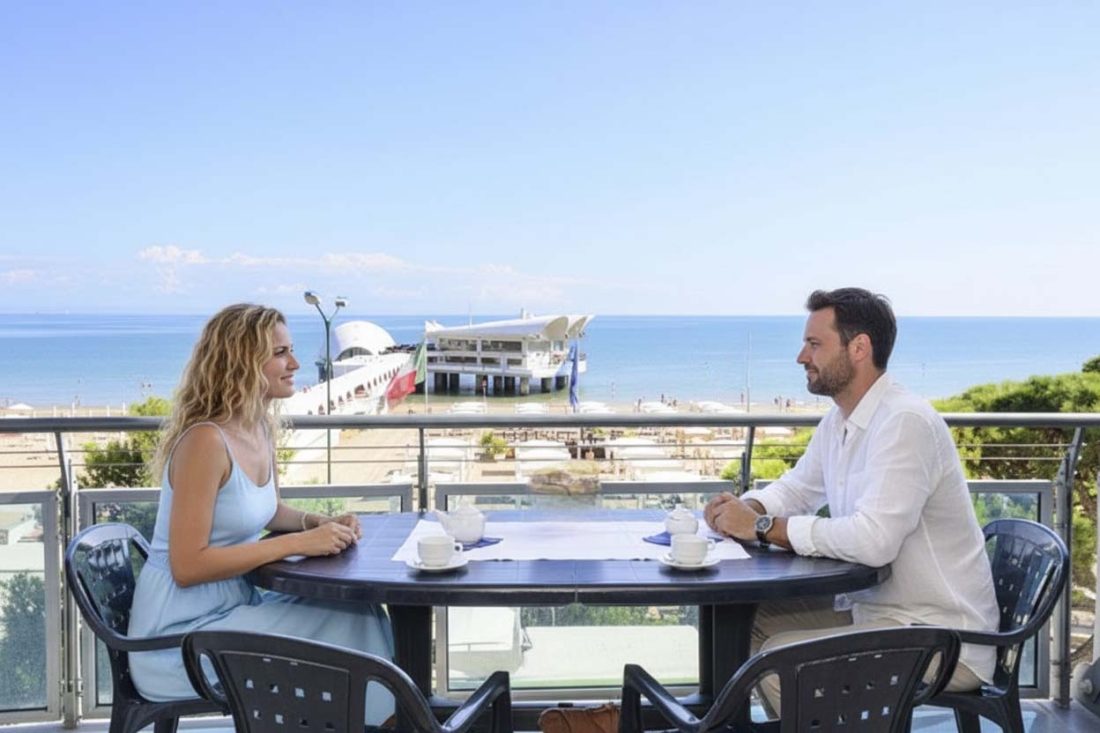 Sabbiadoro apartment for 5 people in front of the Terrazza a mare